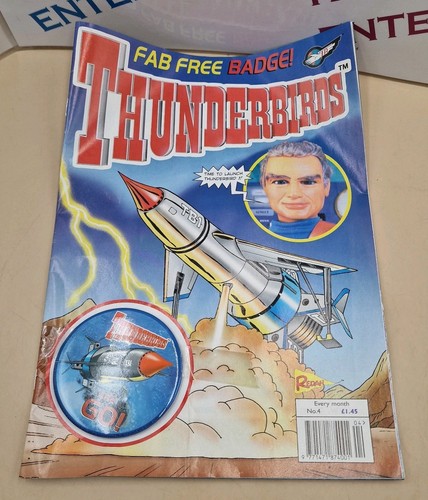 Vintage thunderbirds comic - thunderbirds,
