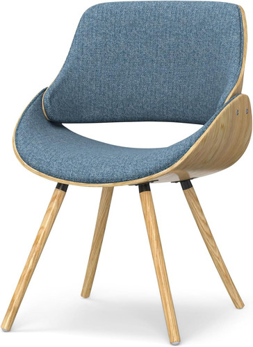 Mid century denim blue dining - blue,