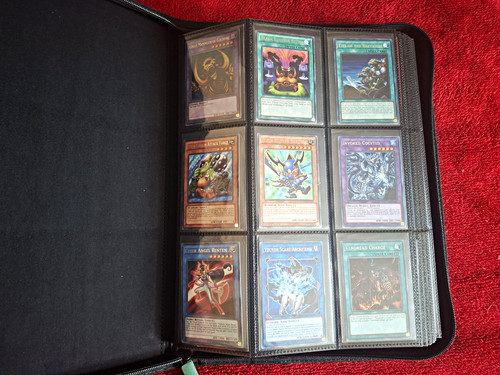 Yugioh binder collection - binder, collection.