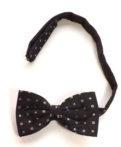 Tie rack vintage - silk, bow