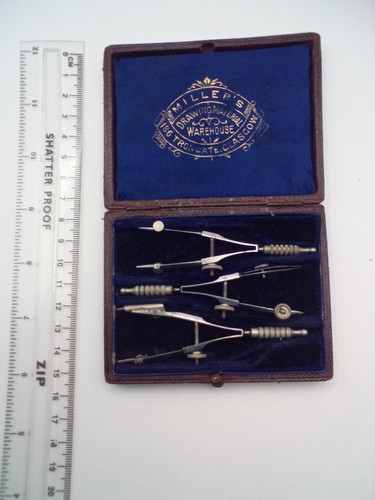 Vintage technical drawing - vintage, set