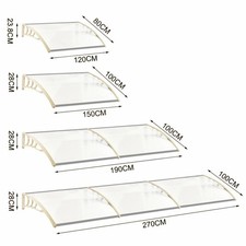 XLarge Door Canopy Awning