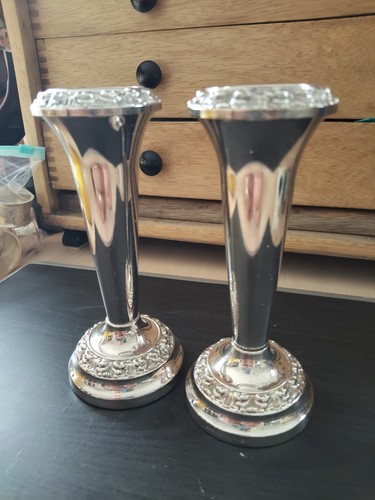 Ianthe silver plated posy - x,