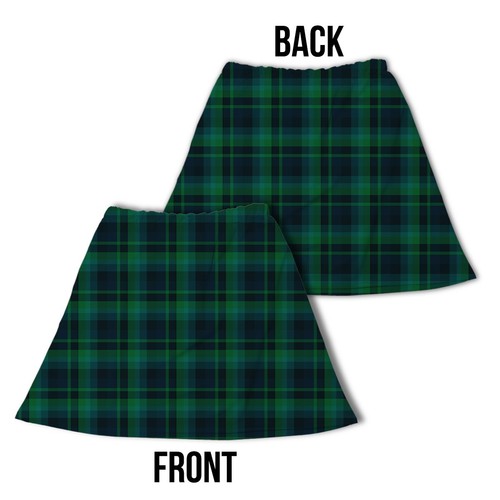 Plain black watch tartan kilt - plain,