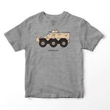 Alvis Saracen Armoured Personnel Carrier | Tan | - Shirt
