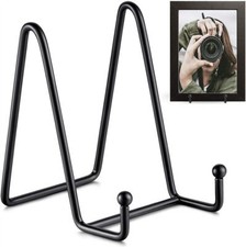 Iron Photo Display Stand Storage Rack Easel Plate Shelf Holder For Picture Book