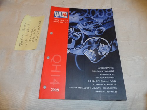 Brake hydraulics catalogue - hydraulics,