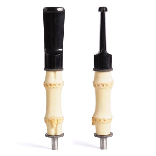 2pcs bamboo straight - bamboo,
