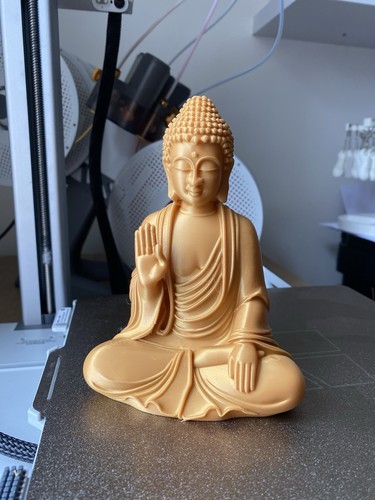 Large buddha statue printed - large,