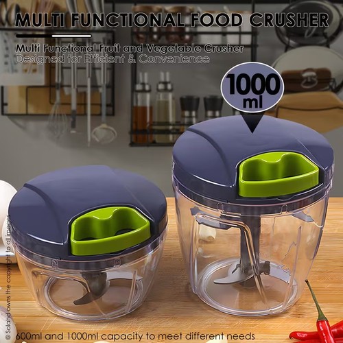 Manual food chopper pull - chopper,