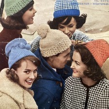 Vtg Marriner 678 Knitting Caps