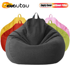 Big Cotton Linen Bean Bag