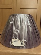 16” Aubergine Pinch Pleat