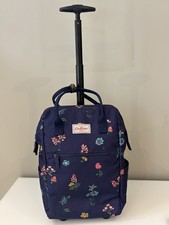 Cath Kidston Navy Floral CABIN / Backpack/ Hand Luggage. Size: 42 29 18cm SUPERB