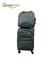 Delsey Storm Plus 2-piece Under Seater & Carry-On Water Resistant Green (Stain)