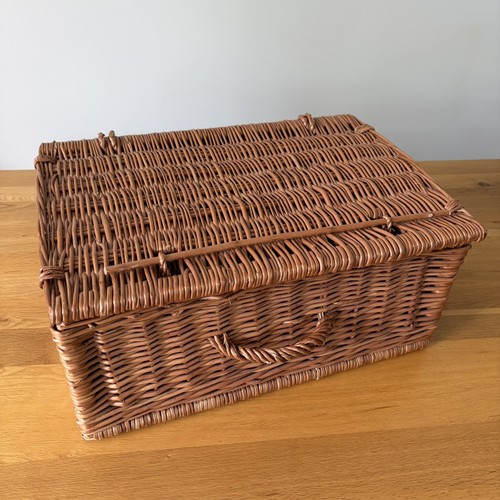 Large wicker hamper - large, basket