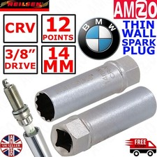 Neilsen 14mm Thin Wall Spark Plug Socket 3/8" Drive Bi-Hex for BMW & MINI