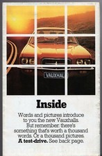Vauxhall Range 1972 UK Market