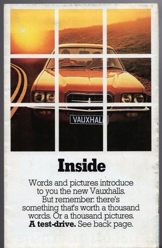 Vauxhall range 1972 - range,