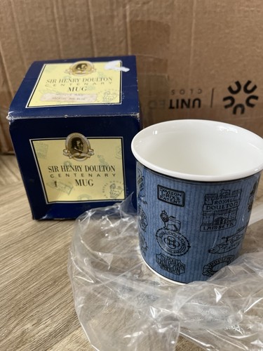 Boxed royal doulton mug - boxed, sir
