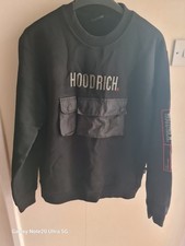 Mens Black Hoodrich Tracksuit