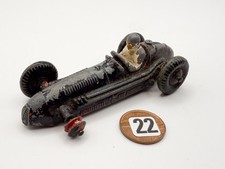 VINTAGE DINKY TOYS # 231 MASERATI RACING CAR DIECAST MODEL RED OVERPAINTED