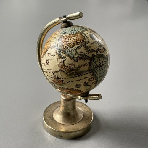 Vintage miniature brass tone - miniature, brass-tone