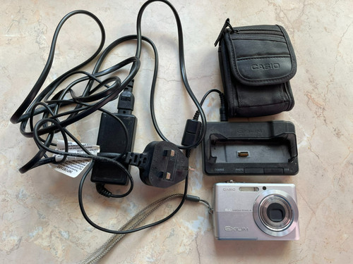Casio exilim z600 0mp - casio, 6.0mp