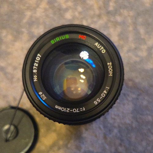 Sirius auto zoom - mc, 70-210mm