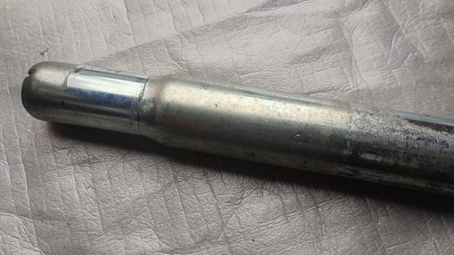Vintage steel seatpost - 25.7, mm