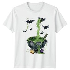 Witch Cauldron Bats T-Shirt