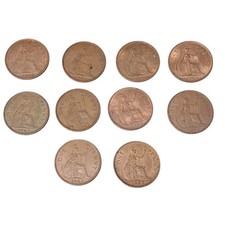 Queen Elizabeth II One Pennies