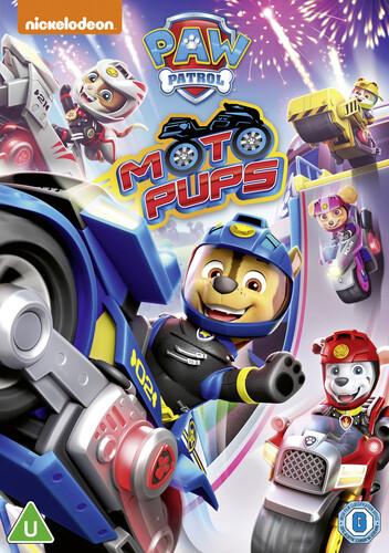 Paw patrol moto pups dvd - paw, patrol: