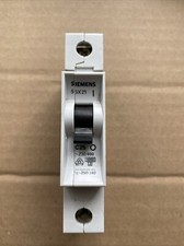 Siemens 5SX21 Type C MCB Single Pole 25A C25 Circuit Breaker 5SX21C25 6ka