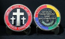 THREE CROSSES CHALLENGE COIN