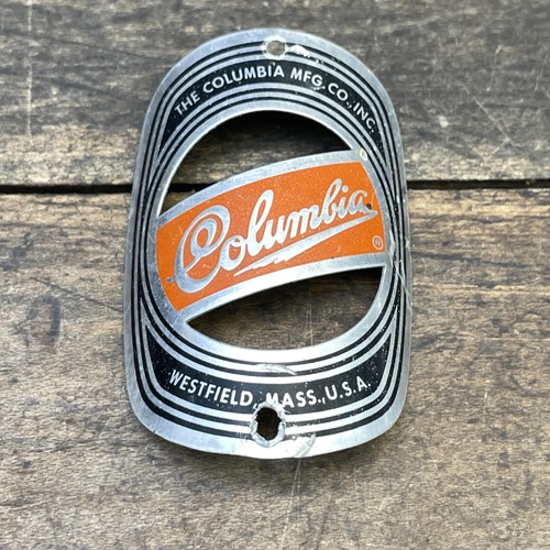 Vintage columbia bicycle - columbia, head