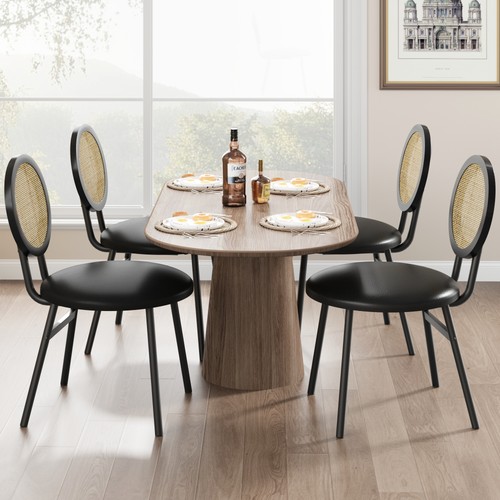 Modern rattan dining chairs - dining,