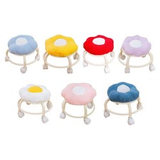 Low roller seat stool - roller,