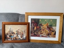 Teddy bear children's framed