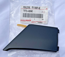 Toyota Front Right Door Window Frame Moulding Yaris Mk3 Genuine New 75751-0D040