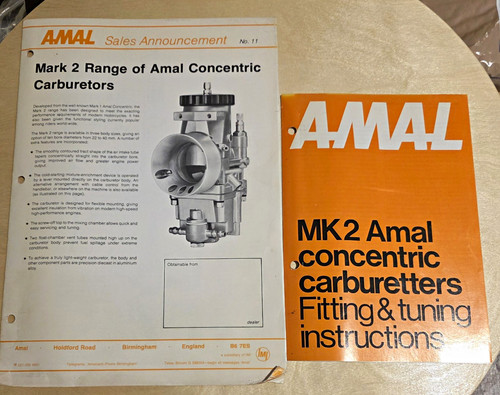 Oem original amal mk2 sales - amal,
