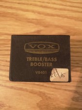 Vintage rare late 60s Vox V8401 Treble/Bass Booster plug in with original box