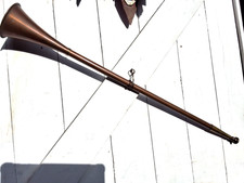 VINTAGE LONG COPPER & BRASS COACH HORN