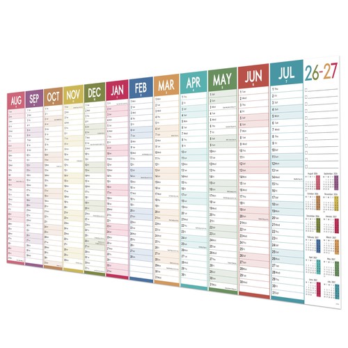 2026 2027 wall planner - 2026-2027,