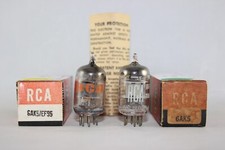 MATCHED NIB Pair RCA 6AK5 EF95