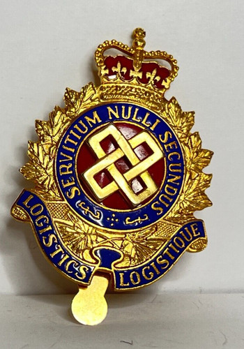 Canadian army logistics enamel - canadian,