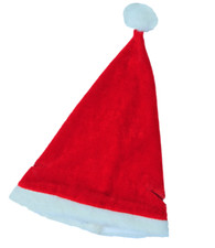 Santa Christmas Hat 8" Teddy