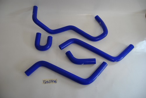 Blue silicone radiator hose - silicone,
