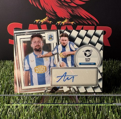Alfie may auto panini - may, red