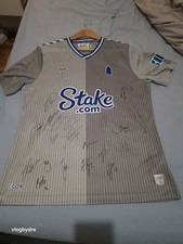 Everton Original Signed Shirt with COA Brand New Genuine